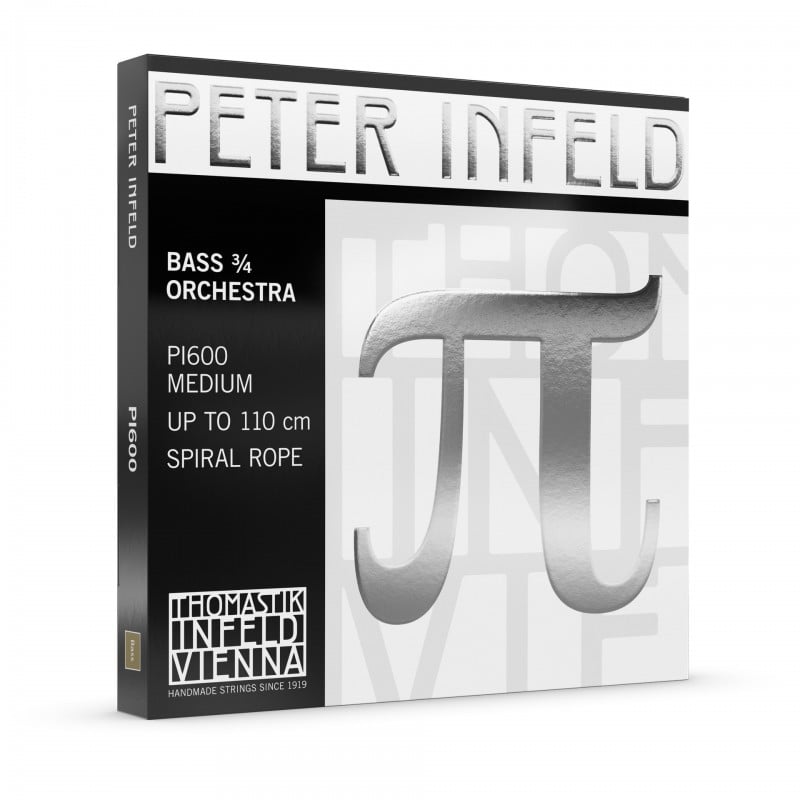 Thomastik Juego de Cuerdas de contrabajo Peter Infeld Orchestra Medium ACCCBTPI600J