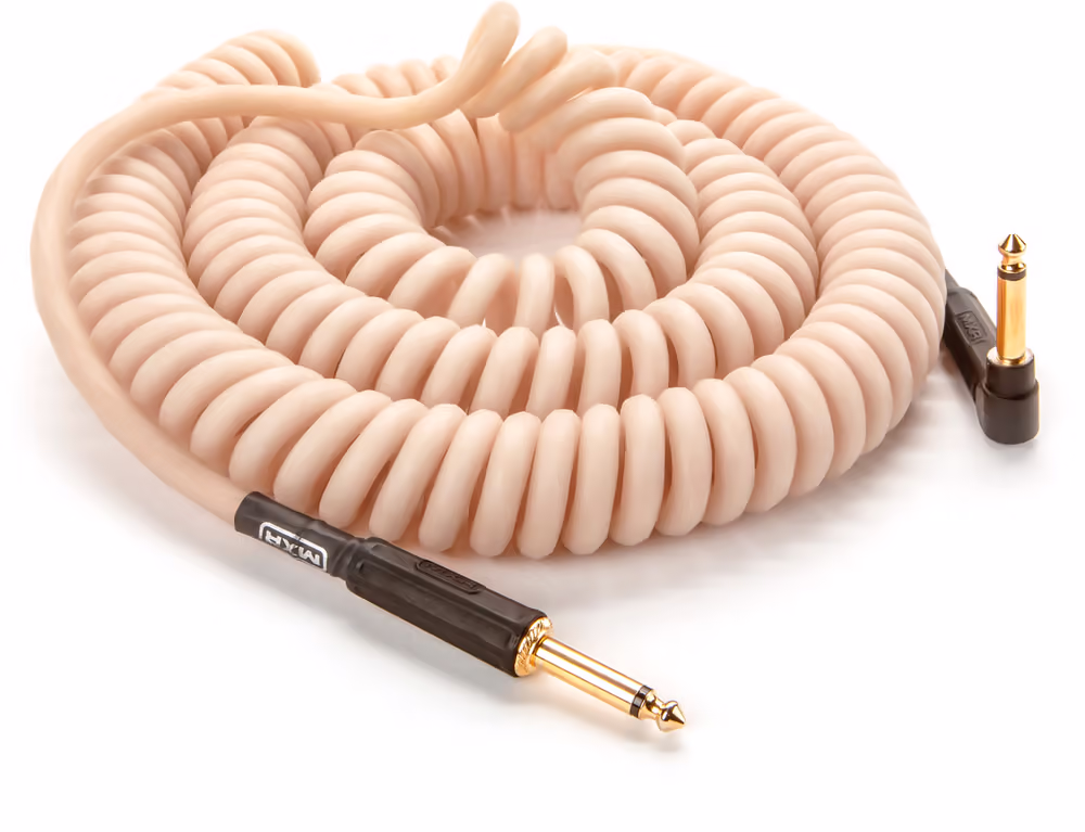 MXR Cable Instrumento Coil Jack / Jack Ángulo 9 M - Glow In The Dark EMXDCICG30R