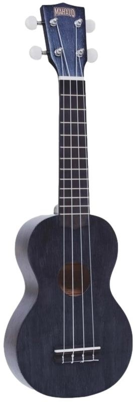 Mahalo Mk1Tbk - Ukelele Soprano  Kahiko   Trans  Black MK1TBK
