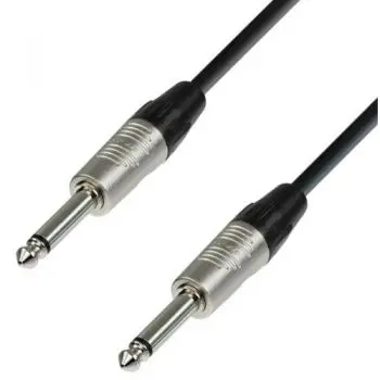 ADAM HALL Cable REAN Jack mono 6.3 mm a Jack mono 6,3 3.0 m RF:48