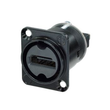 Neutrik na hdmi-w-b salida hdmi en caja negra en forma de d