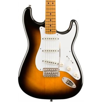 Fender squier classic vibe 50s stratocaster mn 2 color sunburst. guitarra eléctrica