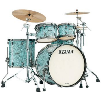 Tama starclassic maple sky blue swirl/chrome 22 mr32czs-slw