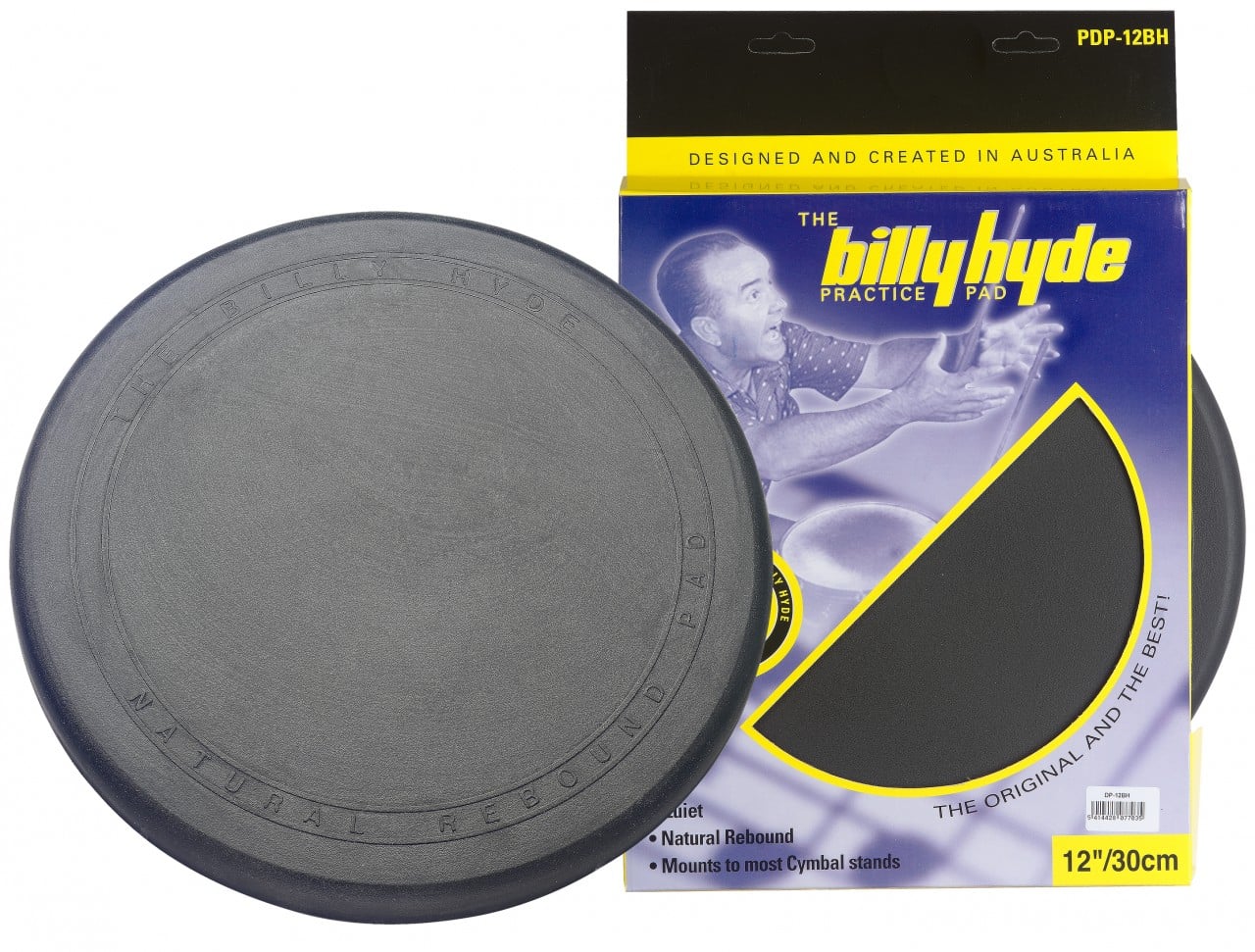 Stagg DP-12BH Pad de Practicas Billy Hyde 12 Pulgadas DP-12BH