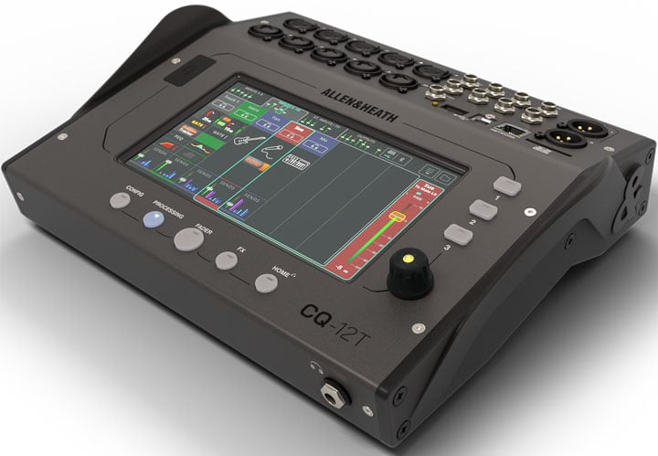 Allen & Heath CQ12T Mesa Digital con Pantalla de 7 CQ12T