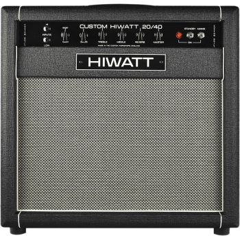 Hiwatt amplificador guitarra combo a válvulas hiwatt studio-stage 20/40 - 1x