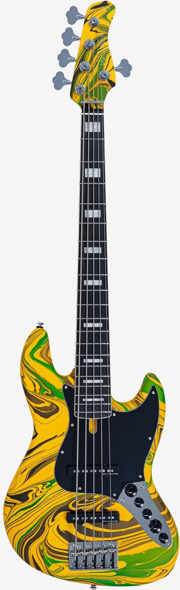 Marcus Miller V7 ALDER-5 NEW GEN YELLOW SWIRL V7 ALDER-5 NEW GEN YELLOW SWIRL