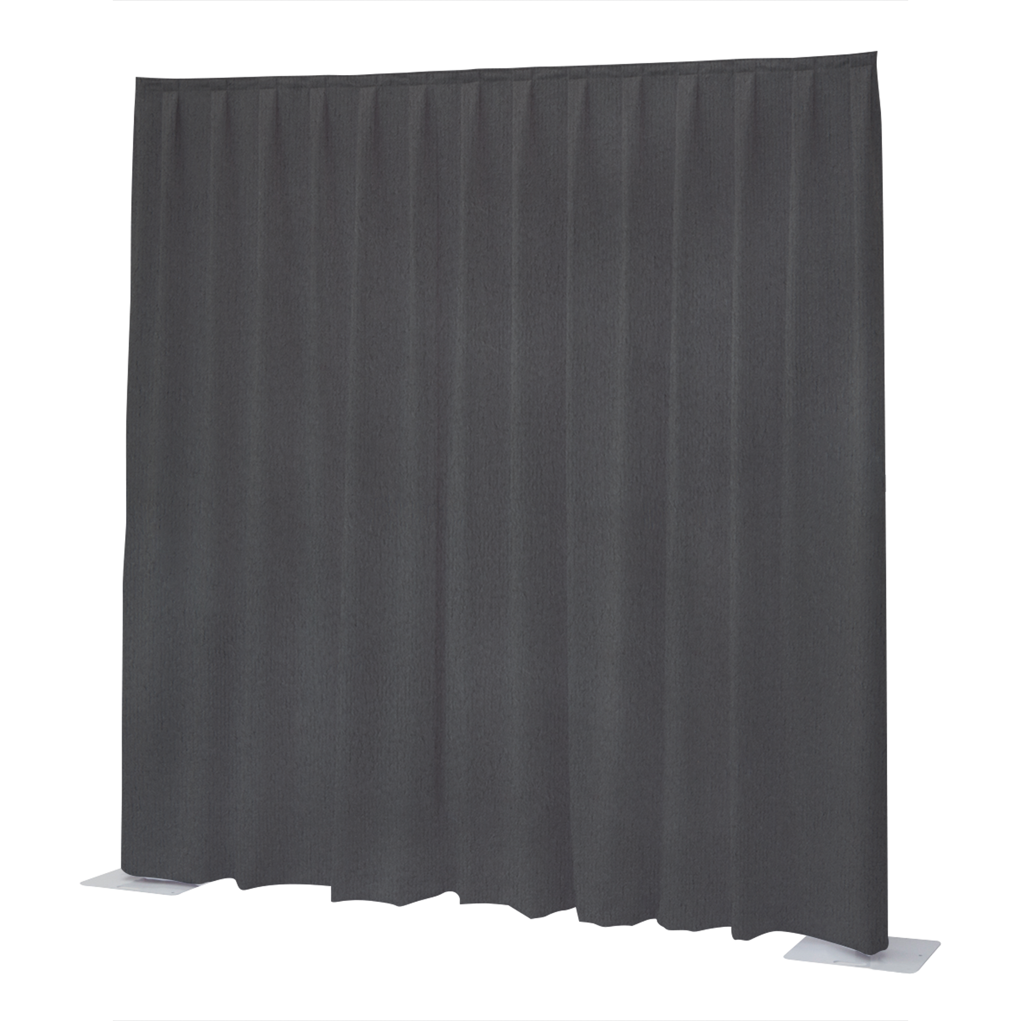 WENTEX P&D Curtain Napoli Velvet (EE.UU.) Gris oscuro - 11 x 16 (ancho x alt 97160