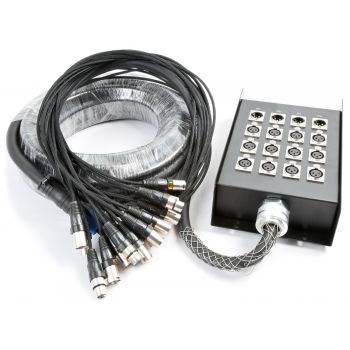 Power dynamics manguera escenario 12 in 4 out xlr 15 metros 176253
