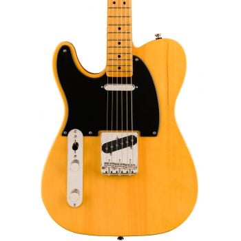 Fender squier classic vibe 50s telecaster mn butterscotch blonde lh. guitarra eléctrica para zurdos