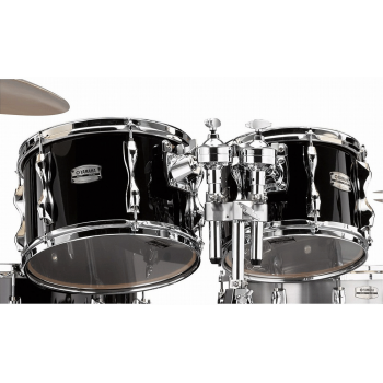 Yamaha recording custom solid black set toms 10/12/14 rbp4f3sob