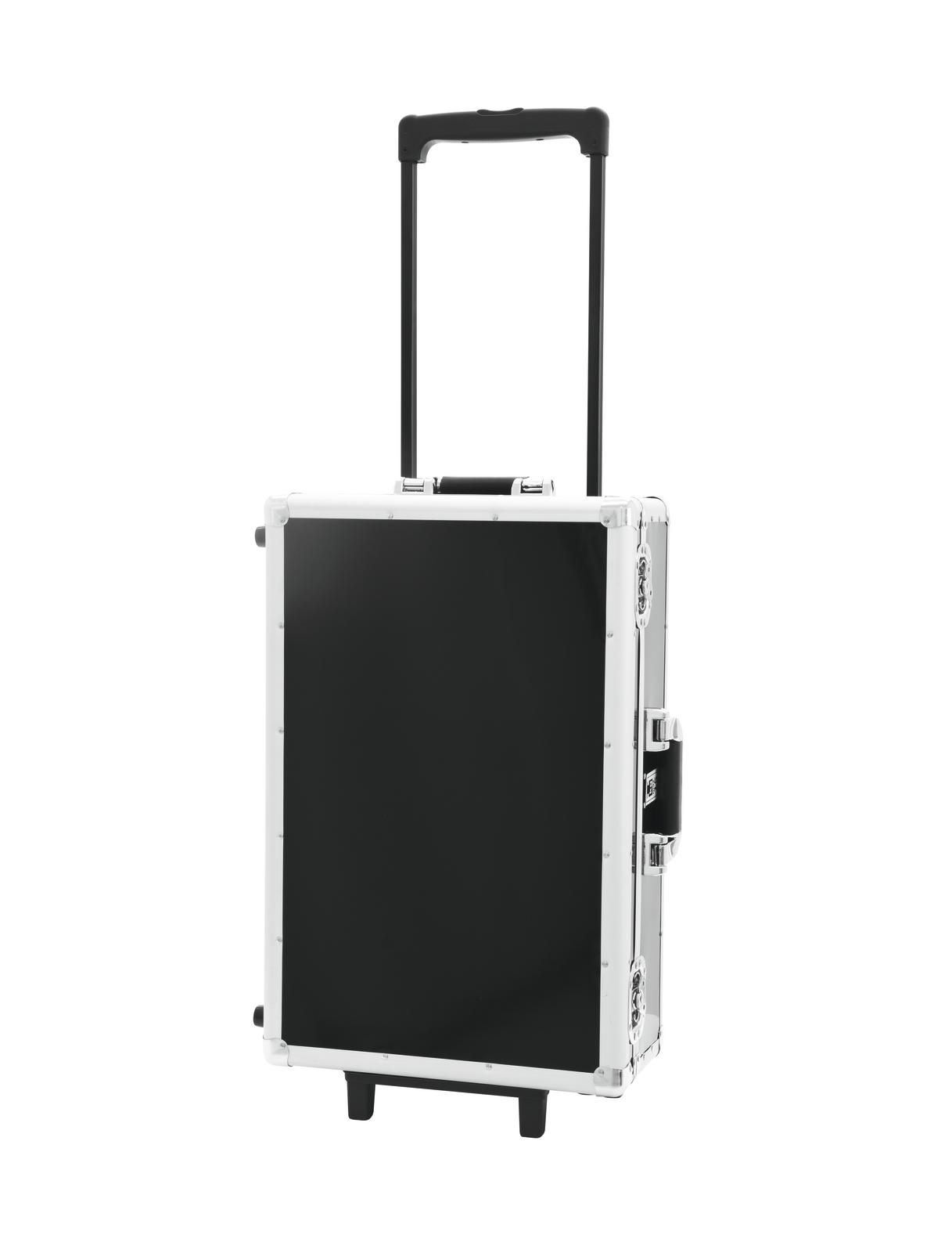 Roadinger CD Case black 120 CDs with Trolley Maleta para CDs CD Case black 120 CDs with Trolley