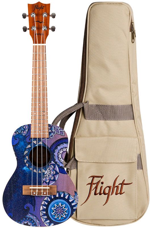 Flight AUC-33 Ukelele Concert Art Series Stardust Ukelele Concert Flight AUC-33 Art Series Stardust