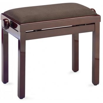 Stagg pb39-mhp-vbr banqueta piano roble caoba