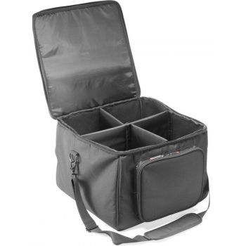 Stagg bolsa de transporte reforzada para 4 luces led