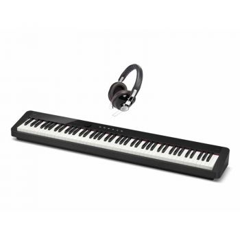 Casio privia px-s1100bk kit teclado + auriculares qhp20-bk