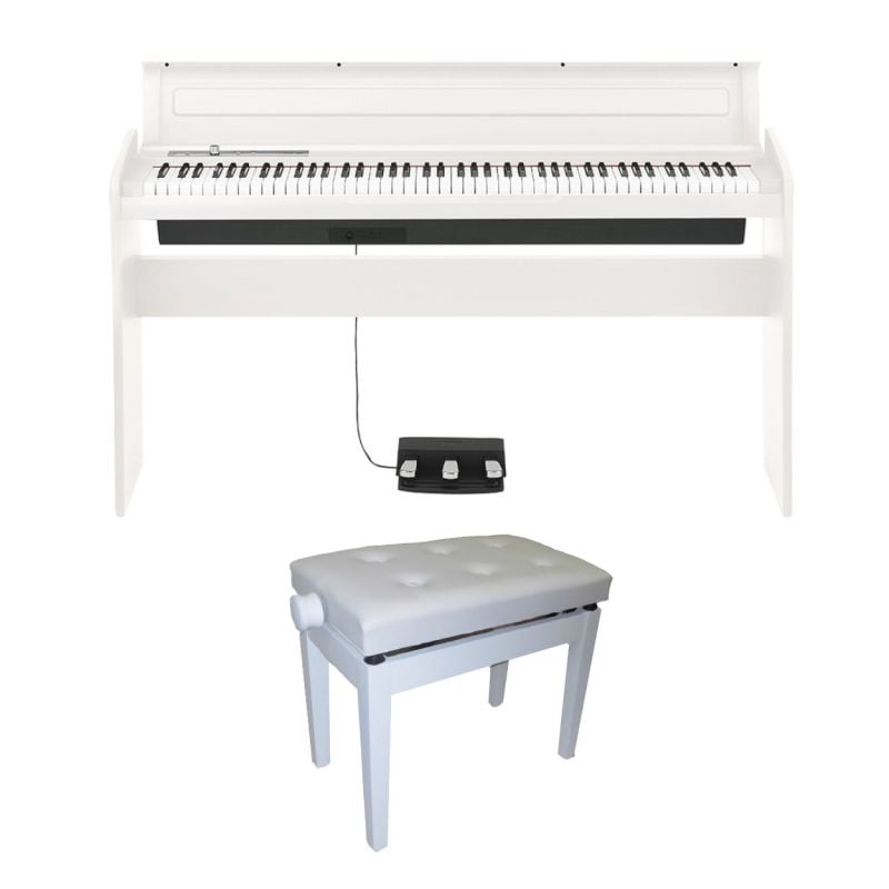 Korg LP-180WH KIT BANQUETA BGM Piano Digital LP-180WH KIT BANQUETA BGM