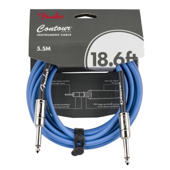 Fender contour 18.6 cable lake placid blue cable jack