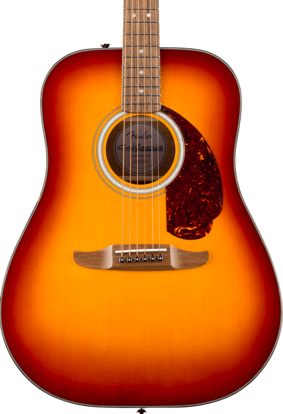 Fender California Deluxe Redondo Sienna Sunburst Guitarra Acústica California Deluxe Redondo Sienna Sunburst