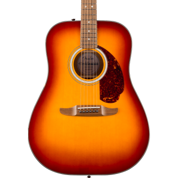 Fender california deluxe redondo sienna sunburst guitarra acústica