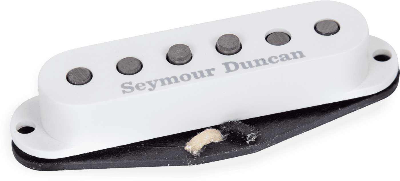 Seymour Duncan Scooped Strat Bridge White Scooped Strat Bridge White