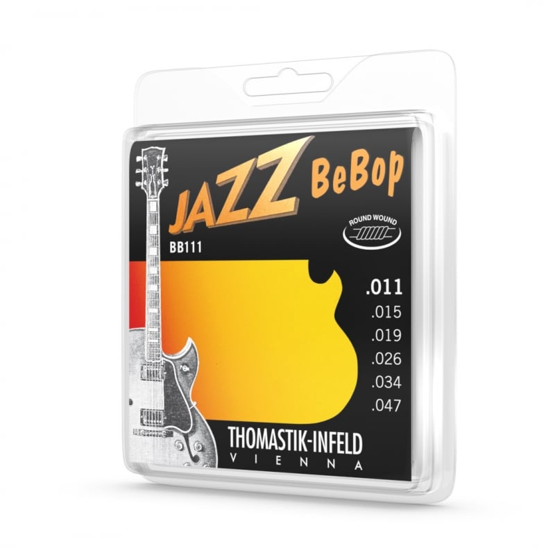Thomastik Juego de cuerdas guitarra Jazz Bebop Extra Light BB111 ACCOGTJBBB111J
