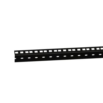 Adam hall perfil de rack de alta resistencia negro 45 u