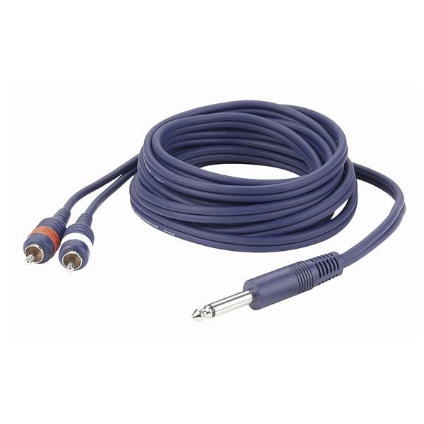 DAP Audio FL33 Cable Jack Mono / 2 RCA de 3 metros FL33