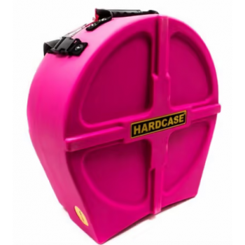 Hardcase hn20bp estuche bombo 20 con ruedas pink