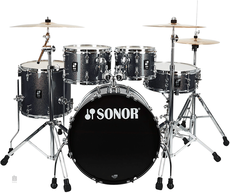 Sonor AQX Studio Setup Black Midnight Sparkle 20" AQX BMS