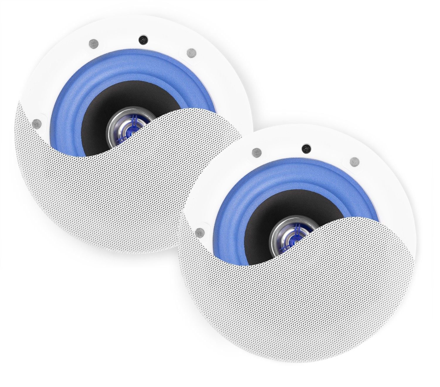 Power Dynamics ESCS5 Conjunto Altavoz de Techo de Bajo Perfil 952610 ESCS5