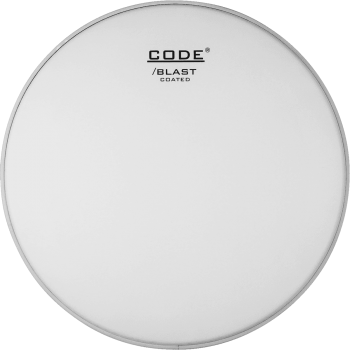 Code 18 blast coated parche para bombo