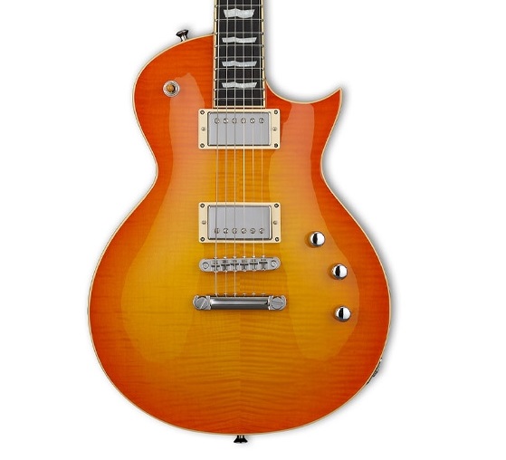 ESP EII Eclipse Full Thickness Vintage Honey Burst Guitarra Electrica Eclipse Full Thickness VHB