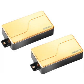Fishman set 2 pastillas humbucker fluence modern multi-voice 3 alnico - dorad