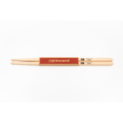 Wincent Hickory 5BJ Baquetas Batería Wincent Hickory 5BJ