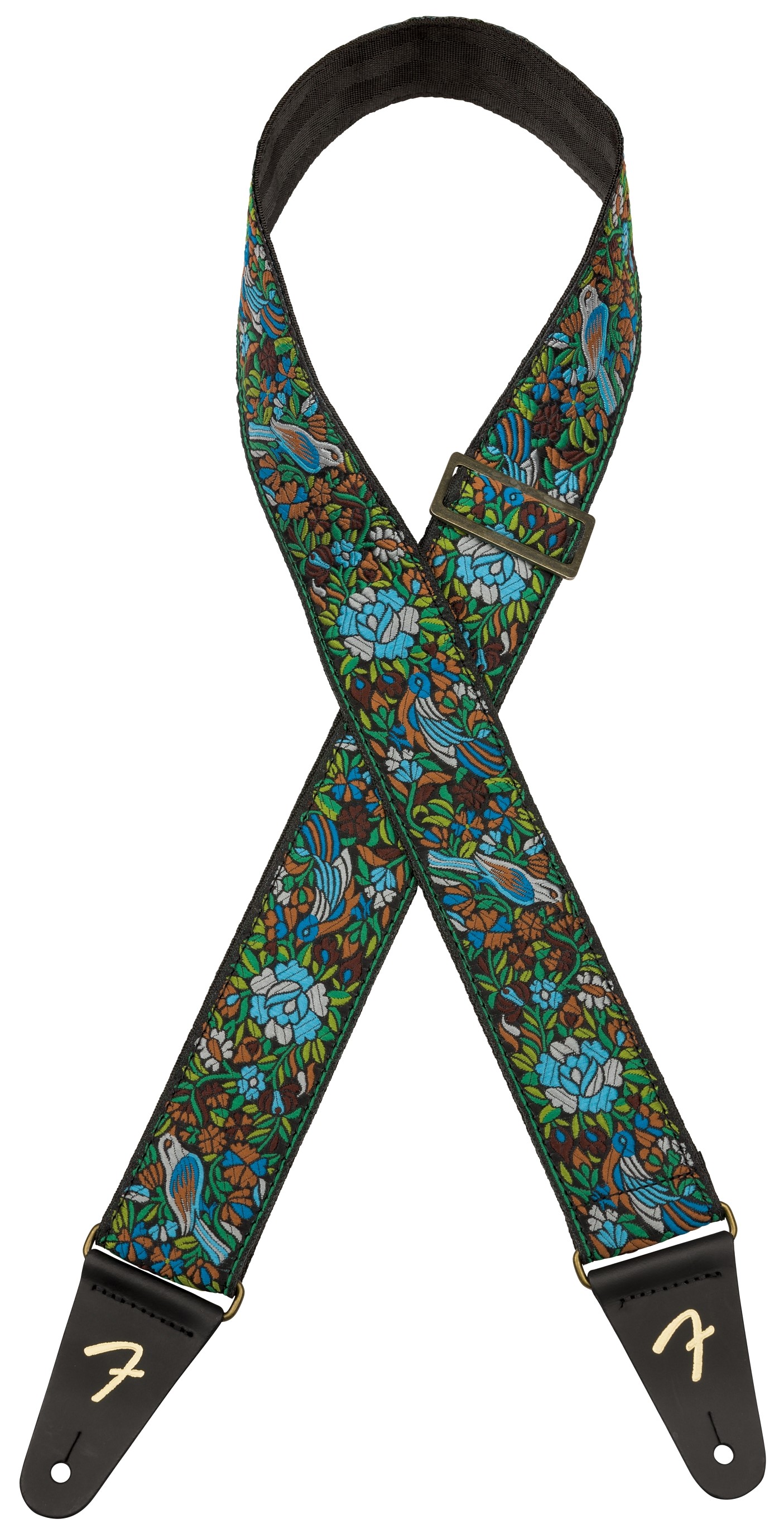 Fender Mosaic Jacquard Strap Green Correa Guitarra Mosaic Jacquard Strap Green