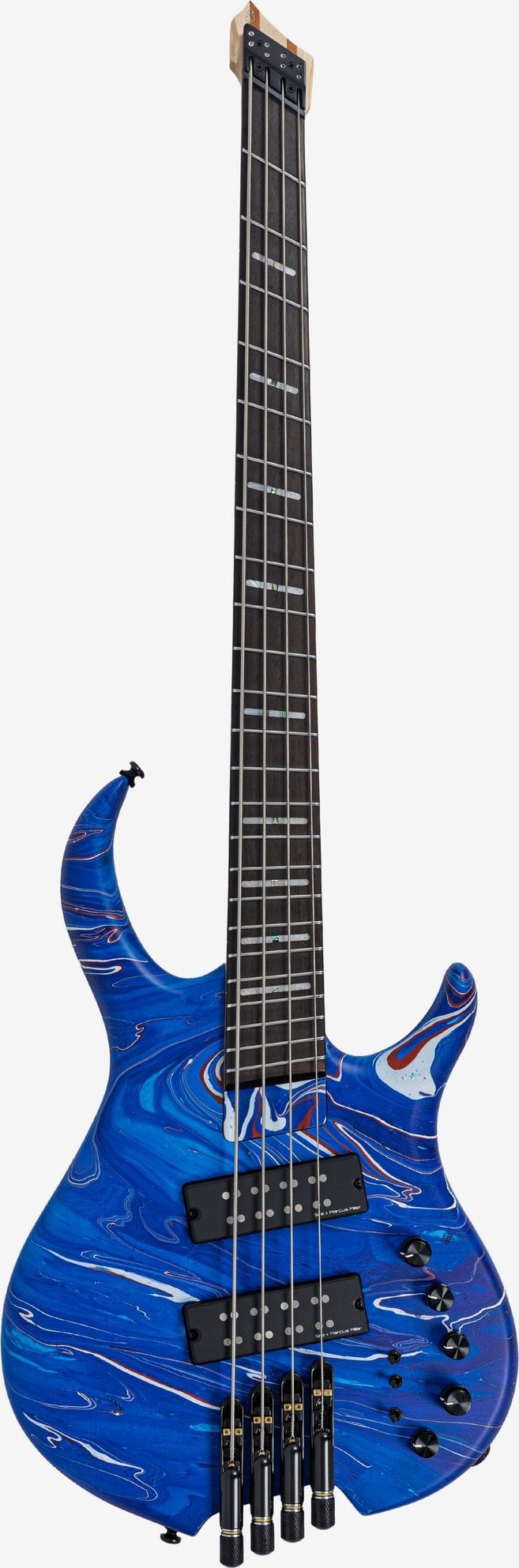 Marcus Miller M6 HEADLESS 4 BLUE SWIRL M6 HEADLESS 4 BLUE SWIRL