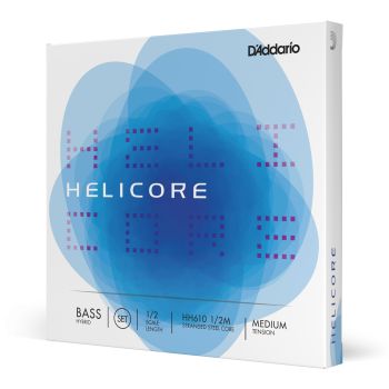 D´addario helic hybrid bass set 1/2 med