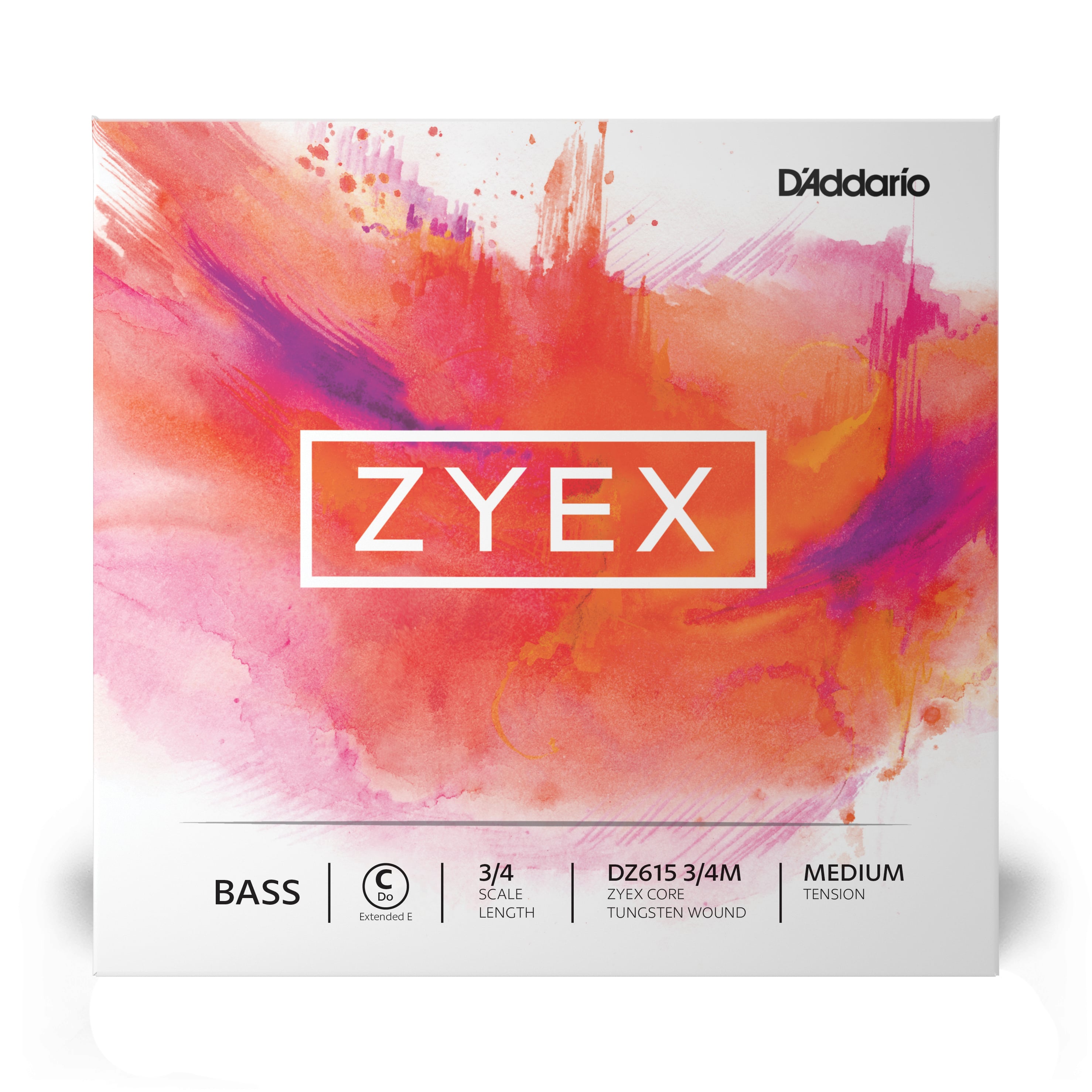 D´addario Zyex Bass C Ext String 3/4 Med DZ615 3/4M