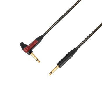 Adam hall instrument cable | palmer y neutrik timbreplug angled jack x jack t