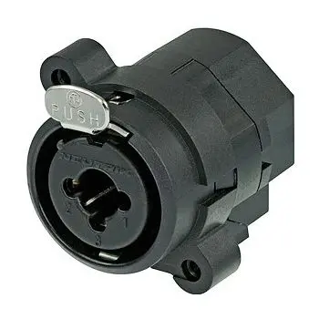 Neutrik NCJ6 FI-S Conector Chasis XLR/Jack estéreo NCJ6FI-S