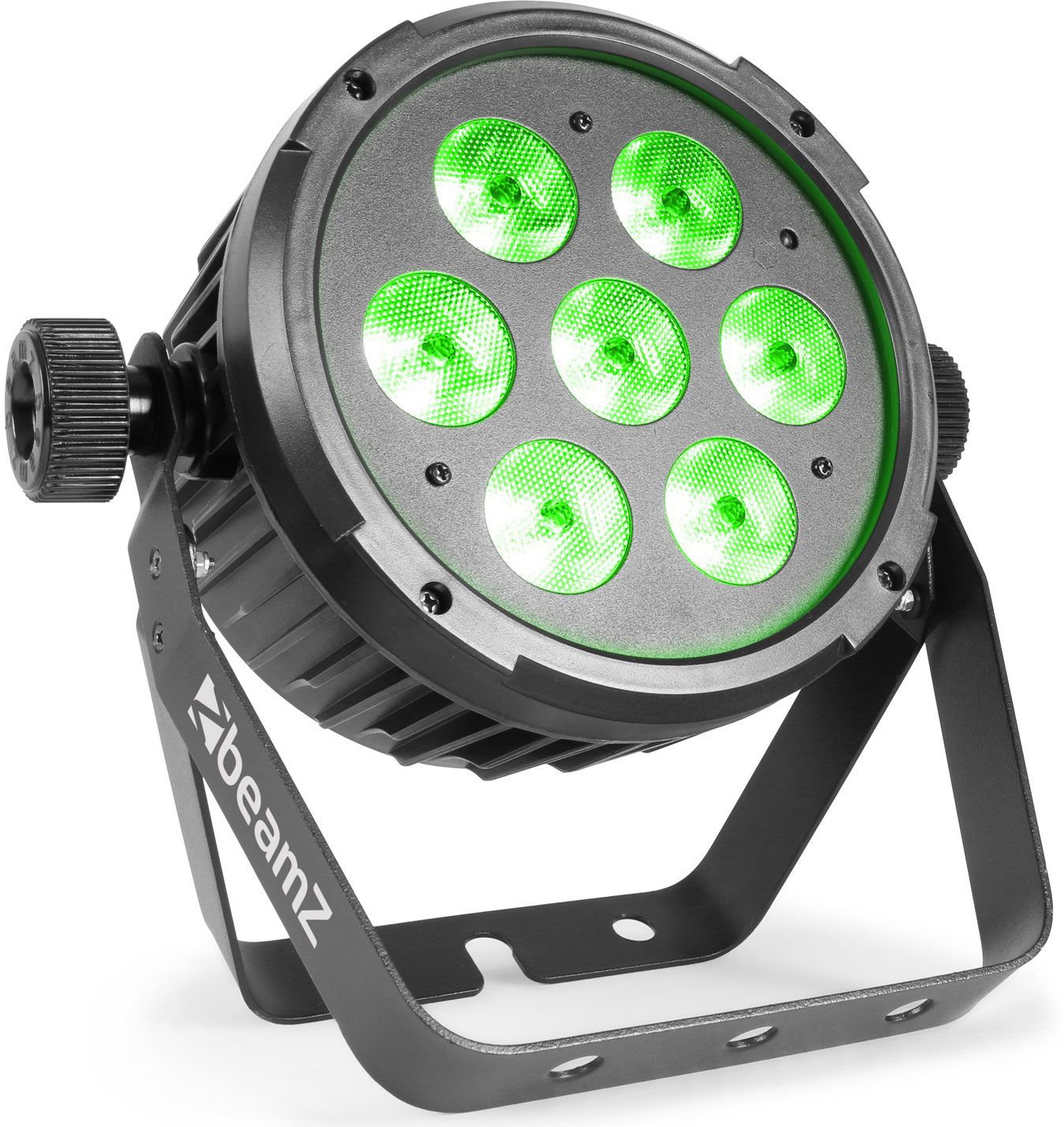 Beamz BT270 Foco PAR plano LED 7x6W 4-en-1 RGBW 151306 BT270