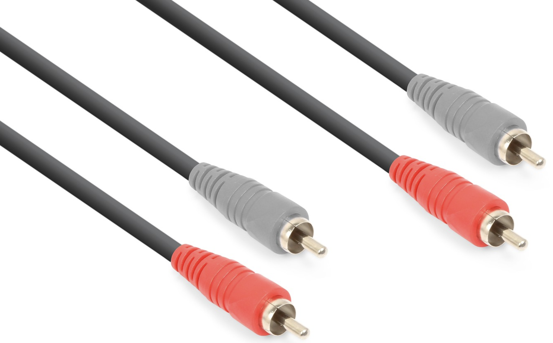 Vonyx Cable 2xrca Macho 2xrca Male 1.5m 177784 2xRCA Male 2xRCA Male 1.5m