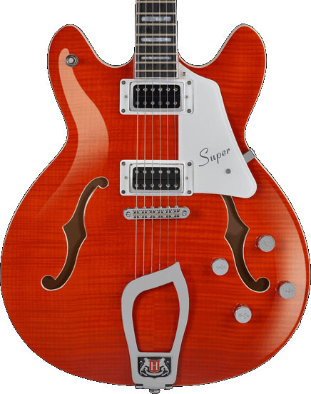 Hagstrom Super Viking Mde Guitarra Eléctrica color Mandarin Flame SUPER VIKING MDE