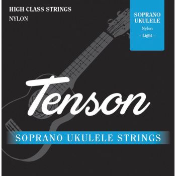 Gewa f600460 cuerdas ukelele tenson nylon negro .022-.032