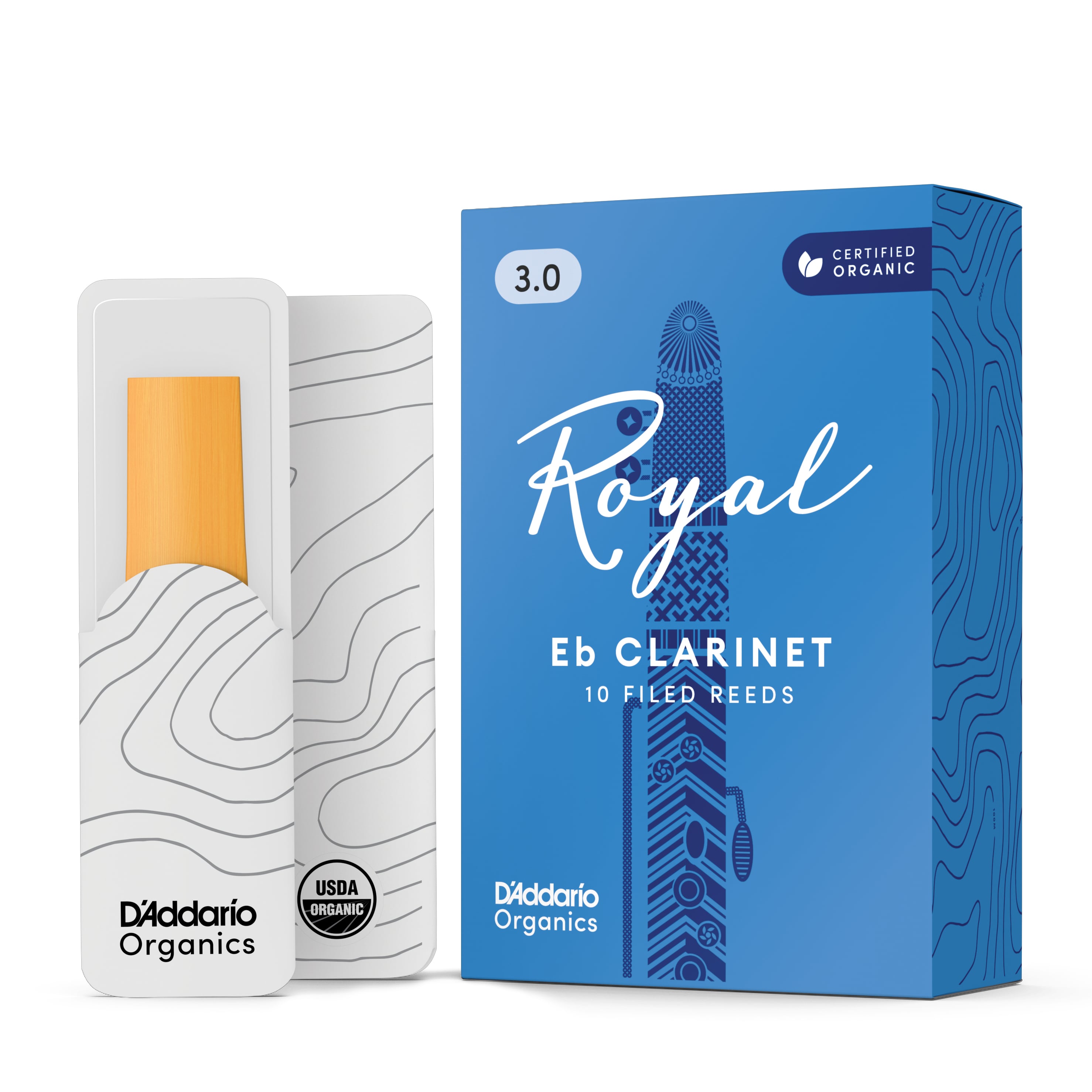 D´addario Ryl, Eb Clar, #3, 10 Bx RBB1030