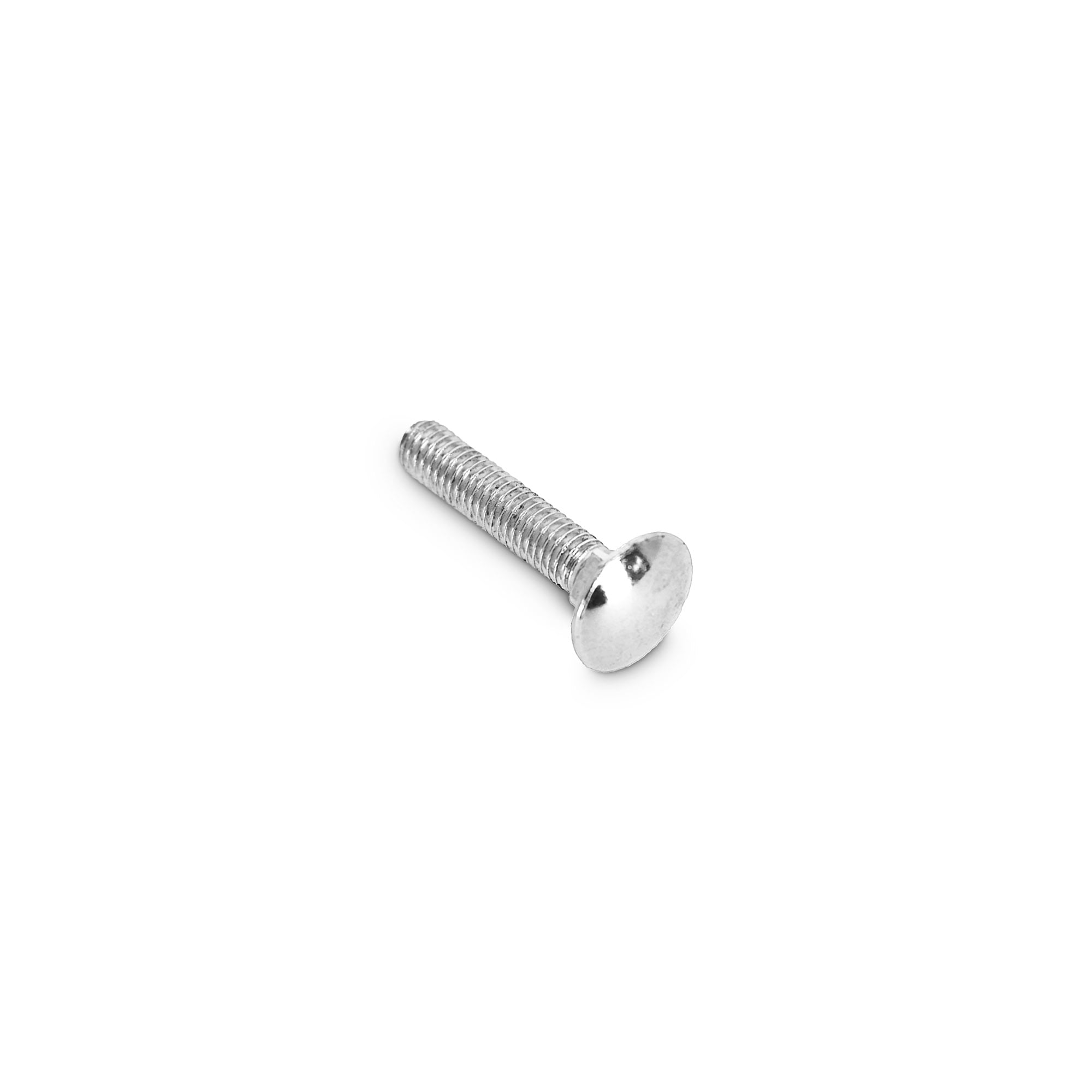 Adam Hall Tornillo de cabeza redonda y cuello cuadrado M6 × 30 mm, acero galvan 54M6X30F