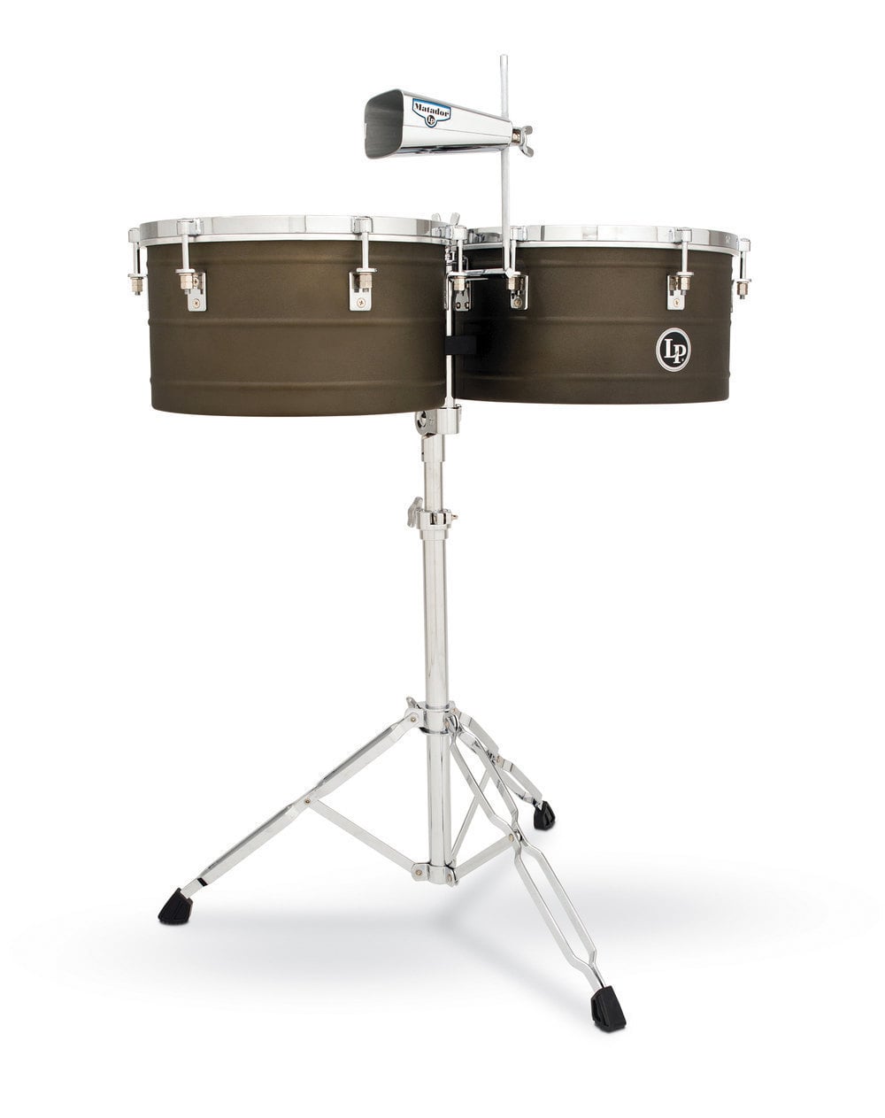 LP Timbales Matador Antique Coat Steel, M258 Timbales Matador Antique Coat Steel