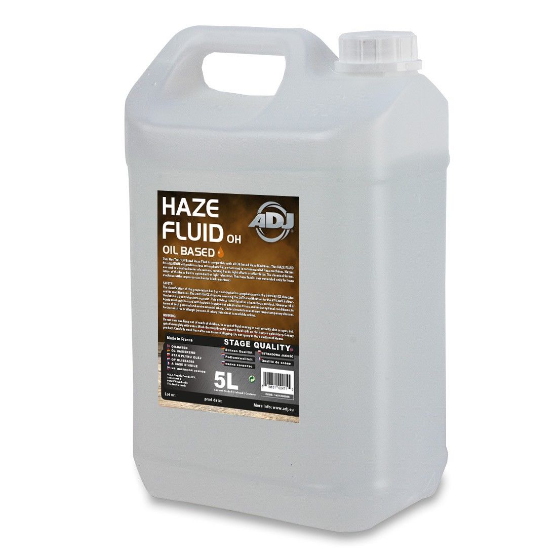 ADJ Haze Fluid oil based 5l Haze Fluid oil based 5l