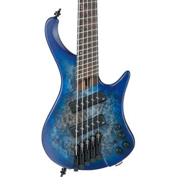 Ibanez ehb1505ms-plf bajo eléctrico 5 cuerdas multiescala pacific blue burst flat